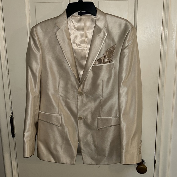 Vinci Other - Vinci Sharkskin Metallic 2-Piece Tuxedo/Suit